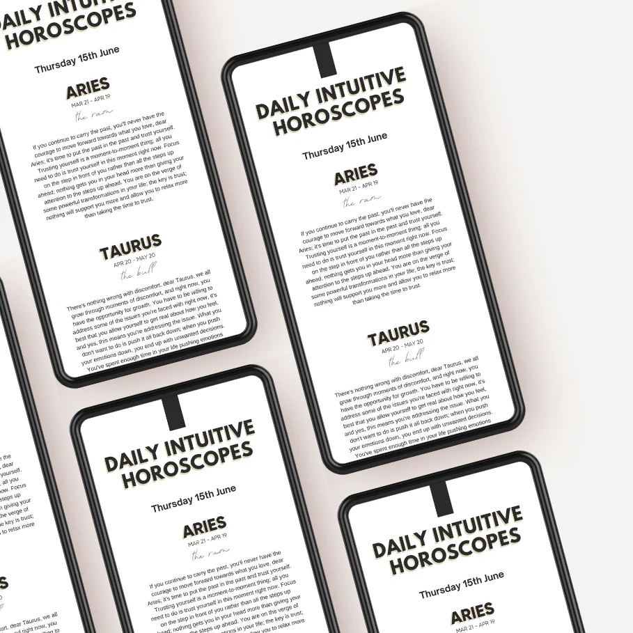 Daily Intuitive Horoscopes